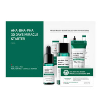 Some By Mi - AHA BHA PHA 30 Days Miracle Starter Kit 30ml, 10ml, 20g, 30g - Zestaw Pielęgnacyjny Kosmetyków z Kwasami AHA, BHA, PHA