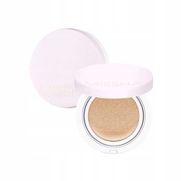 Missha - Magic Cushion Cover Lasting SPF50+/PA+++ - Podkład w Poduszce z Filtrem - #21 Light Beige - 15g