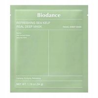 Biodance - Refreshing Sea Kelp Real Deep Mask - Kojąco-Nawilżająca Maska do Twarzy - 34g