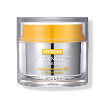 MEDIPEEL - Peptide 9 Vitanol Cream Pro - Peptydowy Krem Rozjaśniający z Niacynamidem - 50ml