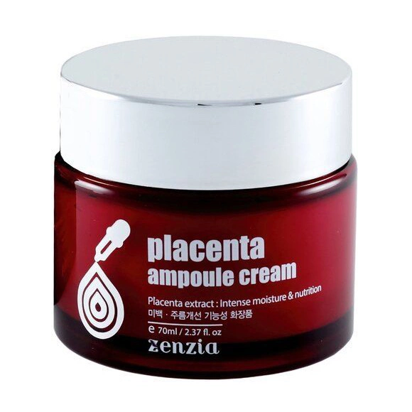 Zenzia Placenta Ampoule Cream Krem do twarzy z łożyskiem 70ml
