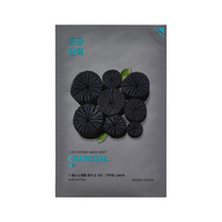 Holika Holika - Pure Essence Mask Sheet - Charcoal - Oczyszczająca Maska w Płachcie z Węglem Aktywnym - 23ml