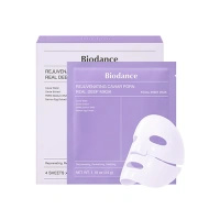 Biodance Rejuvenating Caviar PDRN Mask Pack – Zestaw Hydrożelowych Masek Regenerujących z Kawiorem i PDRN – 4szt × 34g