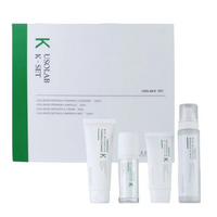 USOLAB - K Line Set (Cleanser+Mist+Ampoule+Cream) - Zestaw kosmetyków dla skóry wrażliwej - 120ml, 30ml, 50ml, 150ml