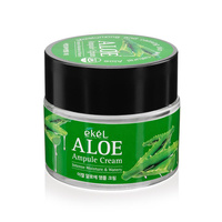 Ekel – Ampule Cream Aloe - Ampułkowy Krem do Twarzy z Aloesem - 70ml