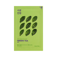 Holika Holika - Pure Essence Mask Sheet - Green Tea - Odświeżająca Maska w Płachcie z Wyciągiem z Zielonej Herbaty - 23ml
