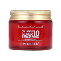 Medi-Peel - Collagen Super10 Sleeping Cream - Przeciwzmarszczkowy Krem do Twarzy na noc z Kolagenem - 70ml