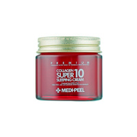 Medi-Peel - Collagen Super10 Sleeping Cream - Przeciwzmarszczkowy Krem do Twarzy na noc z Kolagenem - 70ml