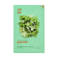 Holika Holika - Pure Essence Mask Sheet - Mugwort - Łagodząca Maska w Płachcie z Ekstraktem z Bylicy - 23ml